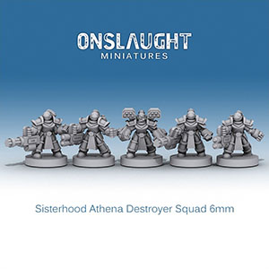 Sisterhood Athena Destroyer Squad
