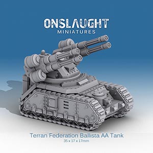 Terran Federation Ballista AA Tank