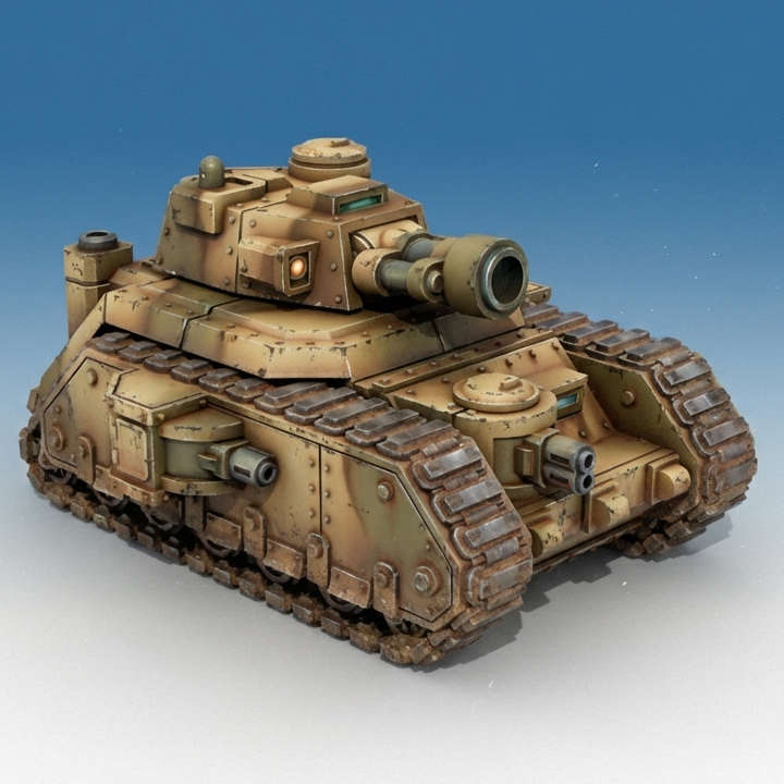 Terran Federation Broadsword Siege Tank