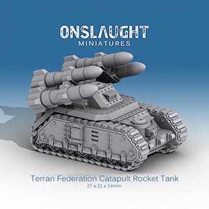 Terran Federation Catapult Rocket Tank