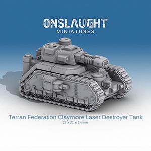 Terran Federation Claymore Laser Destroyer