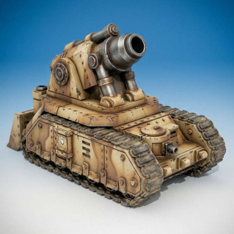 Terran Federation Mangonel Siege Tank