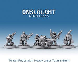 Terran Federation Heavy Laser Teams