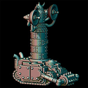 Space Orc Steamroller Tank 8