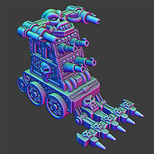 Skull Warmachine